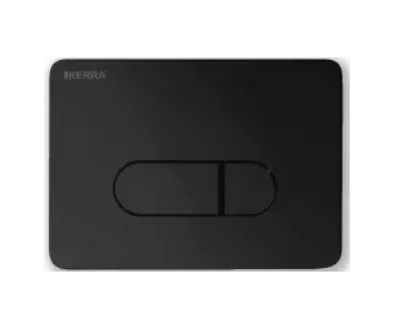 Przycisk spłukujący do WC Kerra Pacific Black  slim)