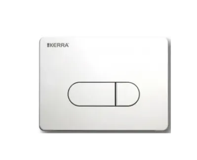 Przycisk spłukujący do WC Kerra Pacific White  slim)