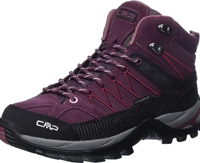 CMP Damskie buty Rigel Mid Wmn Trekking Wp Walking Shoe, Prugna, 42 EU, PRUGNA, 42 EU