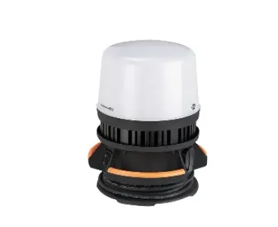 Reflektor budowlany LED ORUM 12050 M 360° gniazdo