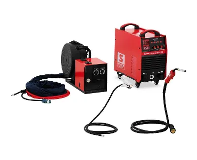 Stamos Germany Spawarka MIG/MAG - 350 A - 400 V - 4-rolkowy podajnik drutu S-MIG 350H