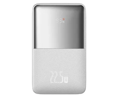 Zdjęcia - Powerbank BASEUS   Bipow Pro 20000mAh, 2xUSB, USB-C, 22.5W  (biały)