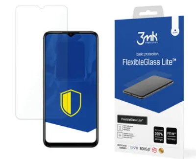 3MK Realme C35, Szkło hybrydowe FlexibleGlass Lite