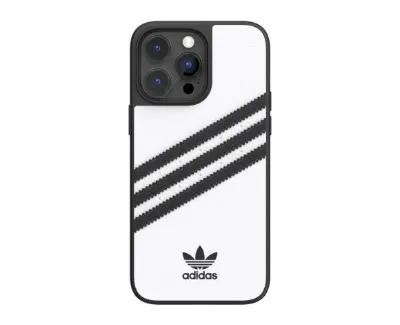 Adidas Snap case z 3 paskami do iPhone 14 Pro Max biały