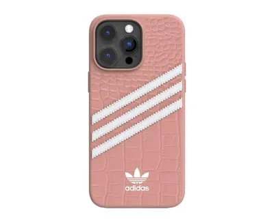 Zdjęcia - Etui Adidas OR Samba Alligator iPhone 14 Pro Max 6,7" różowo-biały/mauve-w