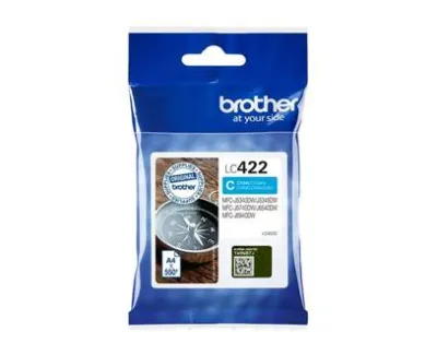 Tusz Oryginalny Brother LC422 MFC-J5340DW MFC-J5740DW MFC-J6540DW LC422C Niebieski