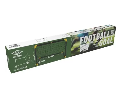 Umbro, Bramka do piłki nożnej z siatką, składana, 90x59x61 cm
