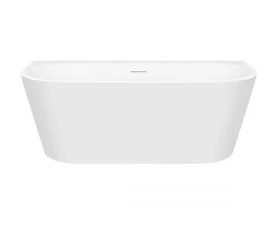 Oltens HULDA Wanna wolnostojąca 170x80 cm przyścienna biały połysk 12021000
