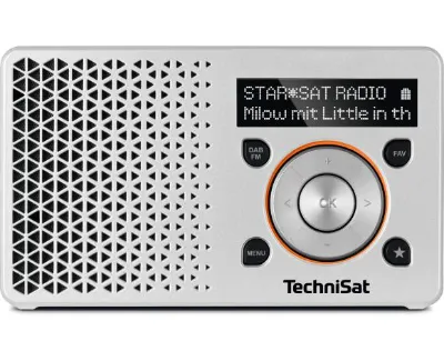 TechniSat DigitRadio 1 (srebrny/pomarańczowy)