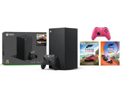Xbox Series X 1TB + Forza Horizon 5 Bundle - dodatkowy pad (różowy)