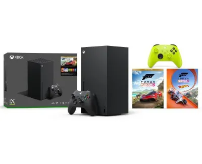 Xbox Series X 1TB + Forza Horizon 5 Bundle + dodatkowy pad (electric volt)