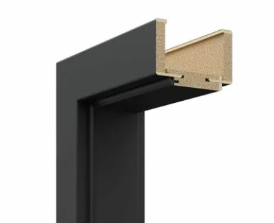 Ościeżnica regulowana 60 prawa czarna zakres regulacji 75-95 mm Verte B5