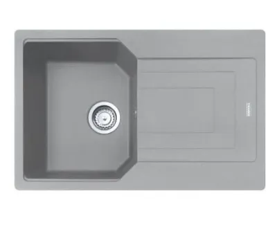 Franke Urban UBG 611-78 GSC Zlewozmywak granitowy jednokomorowy 78x50 cm kamienny szary 114.0687.273