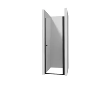 Deante Kerria Plus Drzwi prysznicowe wahadłowe 200x80 cm nero KTSWN42P