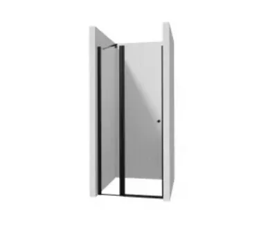 Deante Kerria Plus Drzwi prysznicowe uchylne 200x80 cm nero KTSUN42P