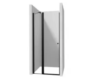 Deante Kerria Plus Drzwi prysznicowe uchylne 200x90 cm nero KTSUN41P