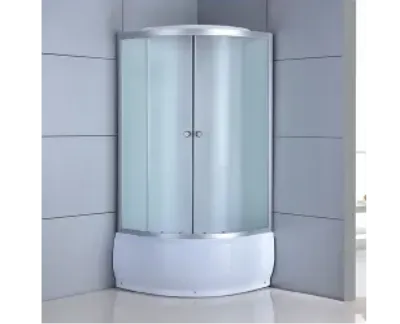 Hydrosan Kabina prysznicowa półokrągła zabudowana 80x80 WSH-301