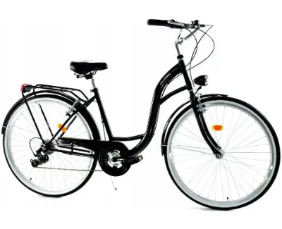 Dallas Bike City 7spd 28 cali Damski Czarny