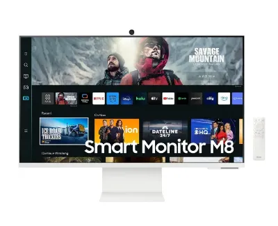 Zdjęcia - Monitor Samsung   Smart M80C 32" 3840x2160px 4 ms | Bezpłatny transport 