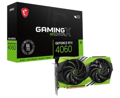 MSI GeForce RTX 4060 Gaming X NV EDITION 8GB GDDR6