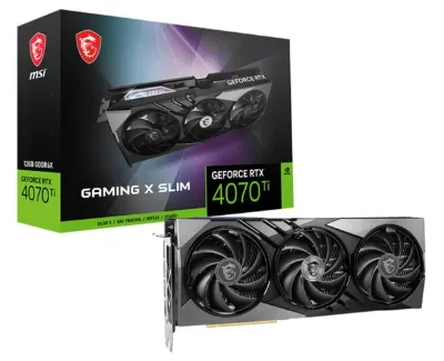 MSI GeForce RTX 4070 Ti GAMING X SLIM 12GB GDDR6