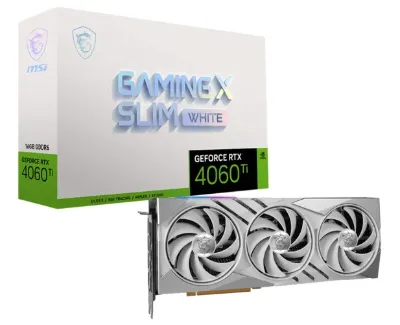 MSI GeForce RTX 4060 Ti GAMING X SLIM WHITE 16GB GDDR6