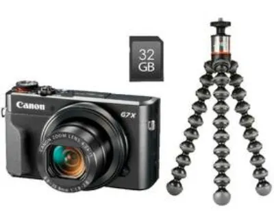 Canon PowerShot G7 X Mark II Vlogger kit (1066C037)
