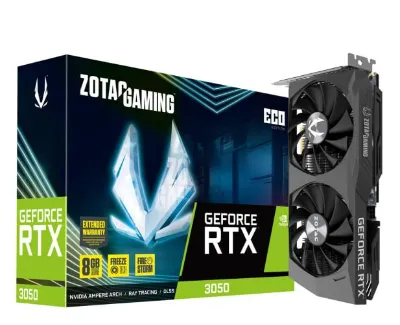 Zotac GeForce RTX 3050 ECO 8GB GDDR6