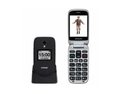Evolveo EasyPhone FS Czarny