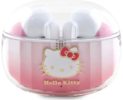 HELLO KITTY Kitty Head Logo Różowy