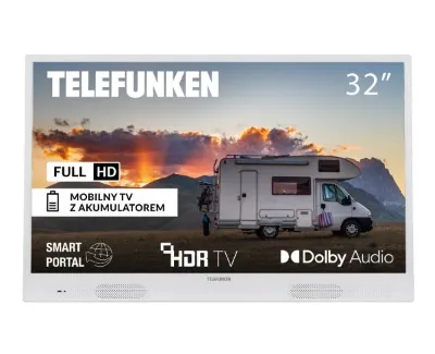 Telefunken 32FGP7450W przenośny z akumulatorem 32