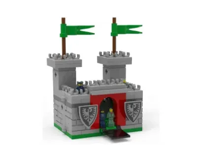 LEGO 5008074 Szary zamek