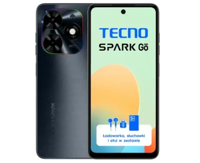 TECNO SPARK GO 2024 4/64GB Czarny