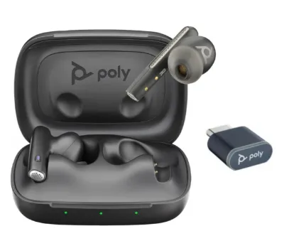 Poly Voyager Free 60 UC M Carbon Black Earbuds +BT700 7Y8L8AA