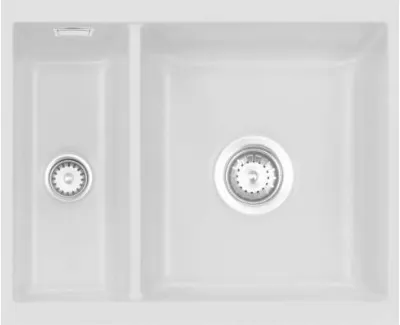 Zlew SystemCeram MERA 60-U SATIN 20 (53980120)