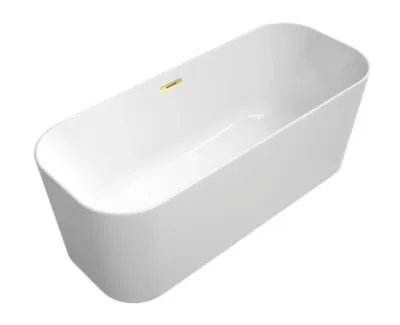Villeroy & Boch Finion Wanna wolnostojąca 170x70 cm biały połysk odpływ i przelew gold UBQ177FIN7A300V301
