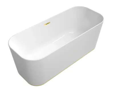Villeroy & Boch Finion Wanna wolnostojąca 170x70 cm biały połysk odpływ i przelew gold UBQ177FIN7N300V101