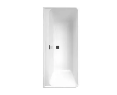 Villeroy & Boch Collaro Wanna prostokątna 179x79 cm biała z odpływem czarnym UBA180COR9CS00VN01