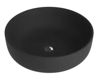 Lavita Cordoba Black Umywalka nablatowa 41,5 cm czarny mat 5908211404653