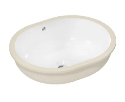 Hansgrohe Xuniva U Umywalka podblatowa 50x40 cm biały połysk 60153450