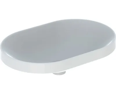 Geberit Variform Umywalka wpuszczana w blat 60x40 cm bez przelewu bez otworu na baterię biała 500.730.01.2