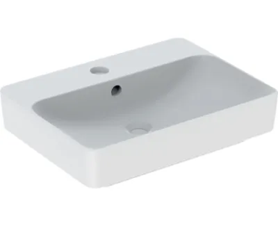 Geberit Variform Umywalka nablatowa 60x45 cm z przelewem z otworem na baterię biała 500.780.01.2