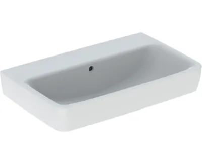 Geberit Selnova Umywalka wisząca 65x40 cm bez otworu na baterię z przelewem biała 501.892.00.7