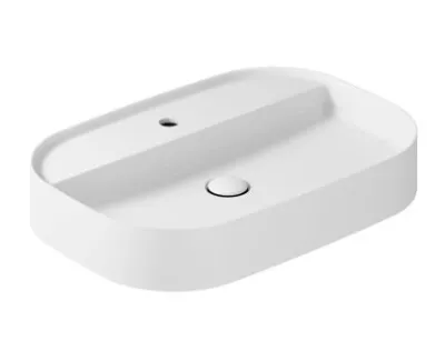 Galassia Smart B Umywalka nablatowa 65x45 cm biały mat 7400MT