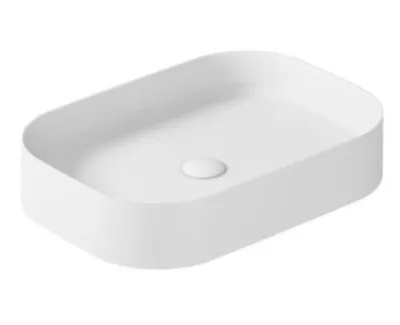 Galassia Smart B Umywalka nablatowa 55x38 cm biały mat 7402MT