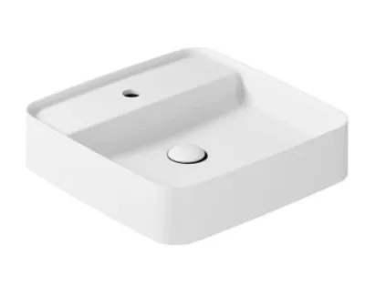 Galassia Smart B Umywalka nablatowa 45x45 cm szary mat 7412GM