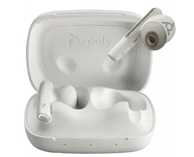 HP POLY Voyager Free 60 UC M White Sand Earbuds +BT700 USB-C 7Y8L6AA