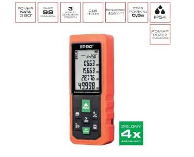 Pro Dl-50Xg Zielona Wiązka 100-DL-109 5901571523835