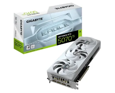 Gigabyte GeForce RTX 5070 Ti EAGLE OC ICE SFF 16GB GDDR7 256bit GV-N507TEAGLEOC ICE-16GD