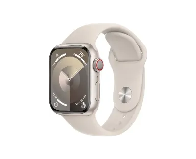 Apple Watch 9 GPS + Cellular 41mm Aluminium M/L Beżowy